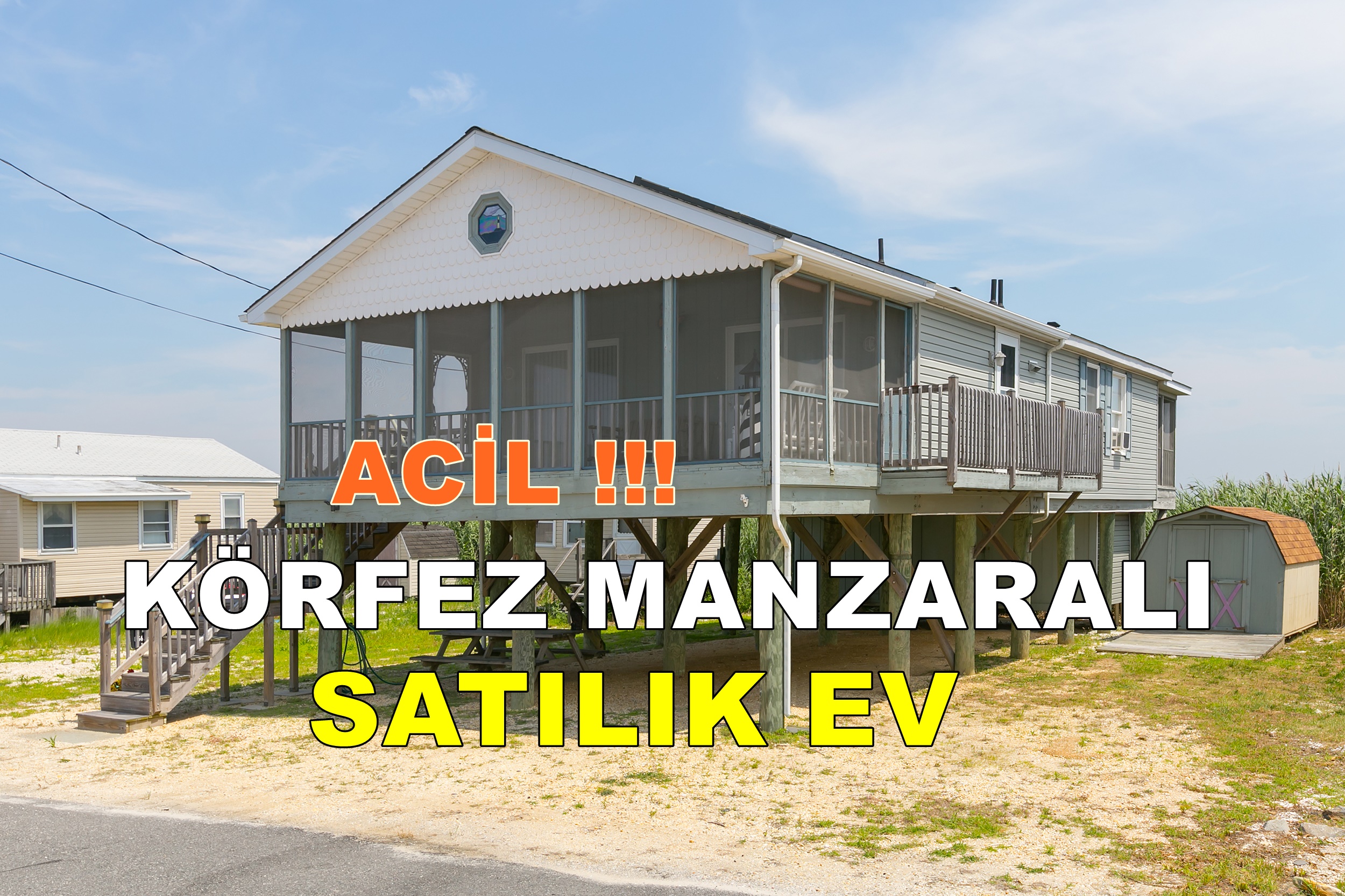 New Jersey Körfez Manzaralı Satılık Ev 199.900
