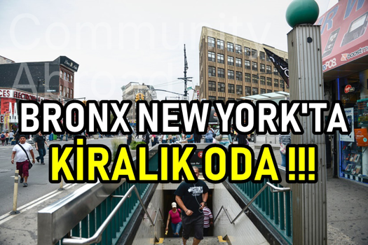 BRONX NEW YORK'TA ÖĞRENCİYE KİRALIK ODA !!! 