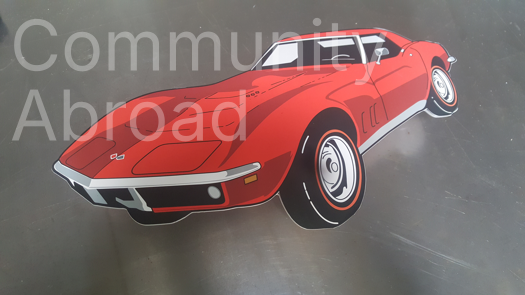 "Stingray" duvar süsüsü $20