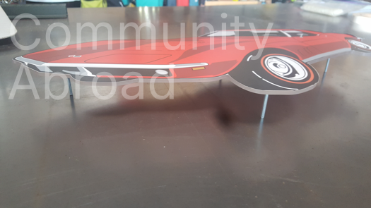 "Stingray" duvar süsüsü $20