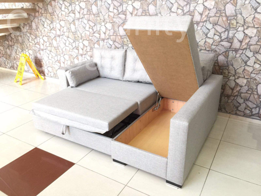 Açılabilir köşe koltuk / Corner sofa bed